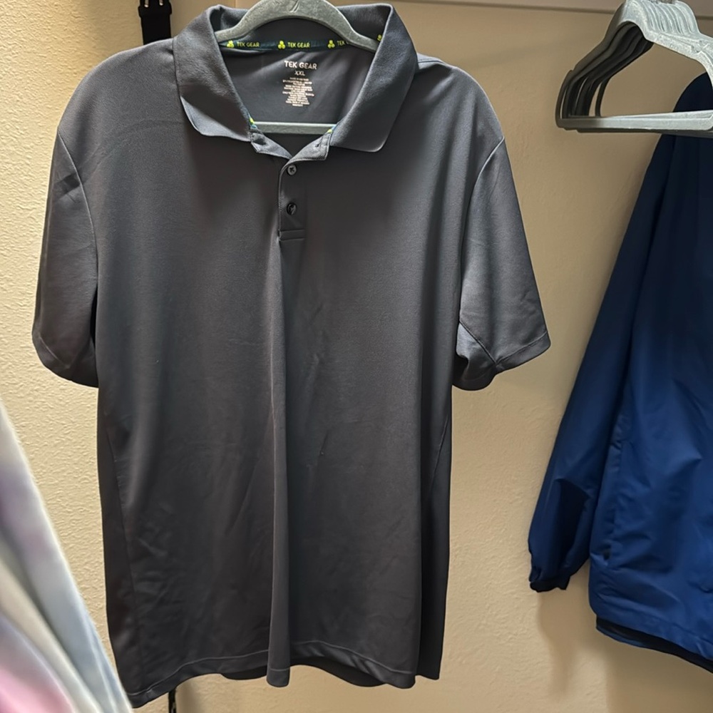 Tek Gear Grey Polo